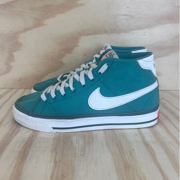 Nike - Court Legacy Casual Mid Top - Sneakers - Green - Men's - 7.5 - DM3363-300 - Picture 3 of 9